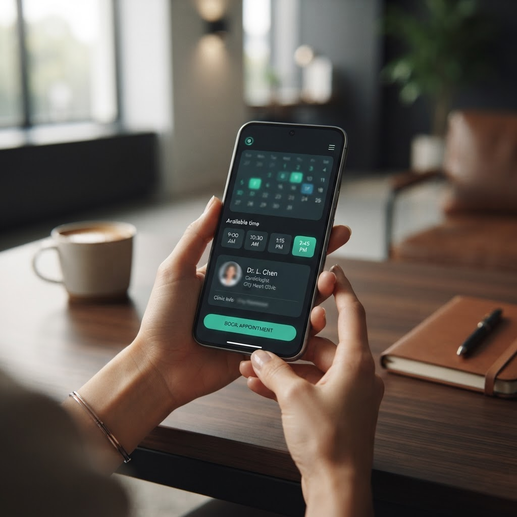 CarePath healthcare mobile app interface