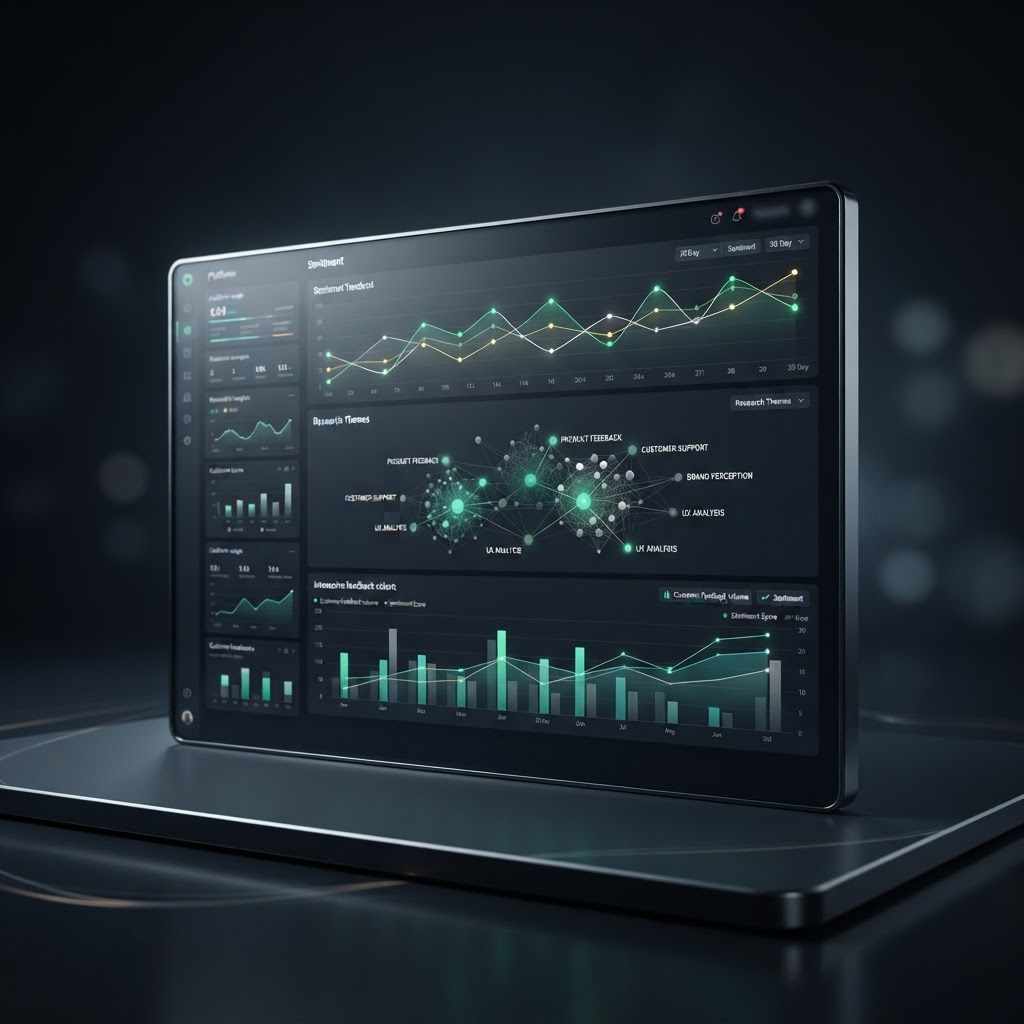 Signalroom AI customer insights interface